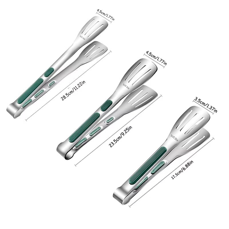 GripChef Pro™ – Pince Multifonction Antidérapante en Acier Inoxydable pour Barbecue & Cuisine - FaciliCasa