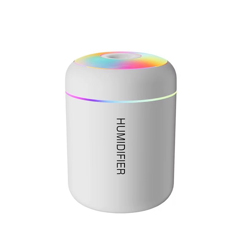 🏷️ Humilight™ – Mini Humidificateur USB 180ml avec LED arc - en - ciel pour une ambiance zen à la maison ou au bureau - FaciliCasa