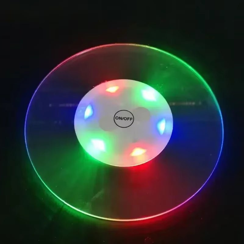 🔥 LumoCoaster™ – Sous - verre LED lumineux pour des soirées qui brillent de mille feux ! - FaciliCasa