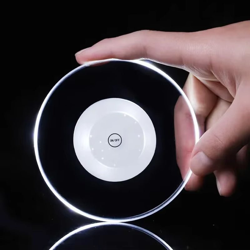 🔥 LumoCoaster™ – Sous - verre LED lumineux pour des soirées qui brillent de mille feux ! - FaciliCasa