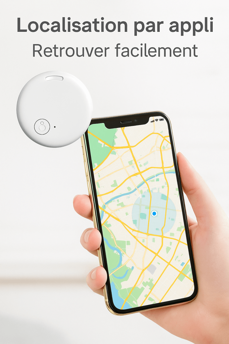 SafeTrack Mini™ – Le traqueur intelligent pour clés, animaux, enfants et portefeuilles - FaciliCasa