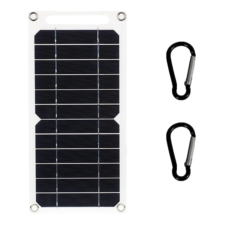 🔋 SolarGo™ – Panneau Solaire USB 30W Étanche – Recharge éco, partout, tout le temps - FaciliCasa