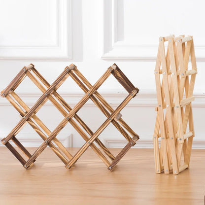 BacchusRack™ – Étagère à vin en bois empilable pour un rangement chic et modulable de vos bouteilles - FaciliCasa