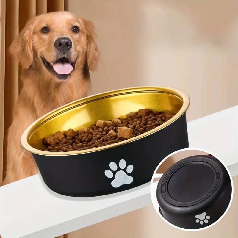 🐾 BowlRoyal™ – Gamelle design antidérapante pour chien – Élégance & hygiène au quotidien - FaciliCasa