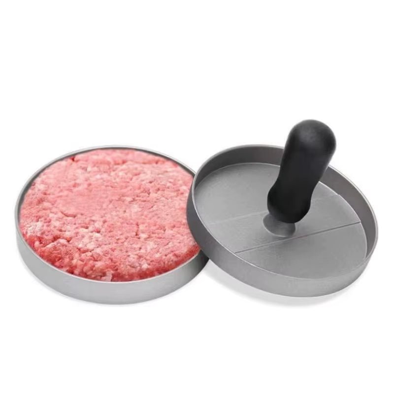 BurgerPress™ – Presse à steak haché antiadhésive | Formez des burgers maison parfaits pour grill, barbecue & cuisine facile BBQ Grill - FaciliCasa