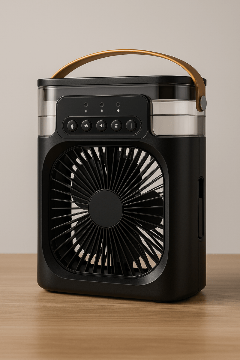 ChillAir 3 - en - 1™ – Climatiseur, humidificateur & veilleuse pour un été au frais - FaciliCasa