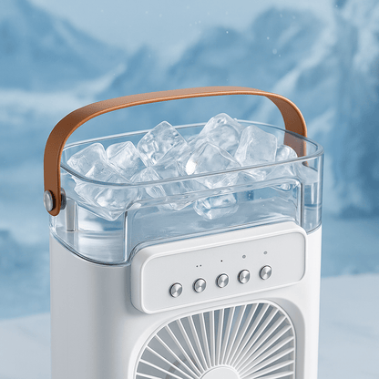 ChillAir 3 - en - 1™ – Climatiseur, humidificateur & veilleuse pour un été au frais - FaciliCasa