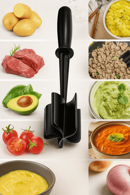 🧊 ChopMaster™ - Hachoir à viande manuel multifonction Le gadget de cuisine qui transforme ta poêle en chef étoilé. - FaciliCasa