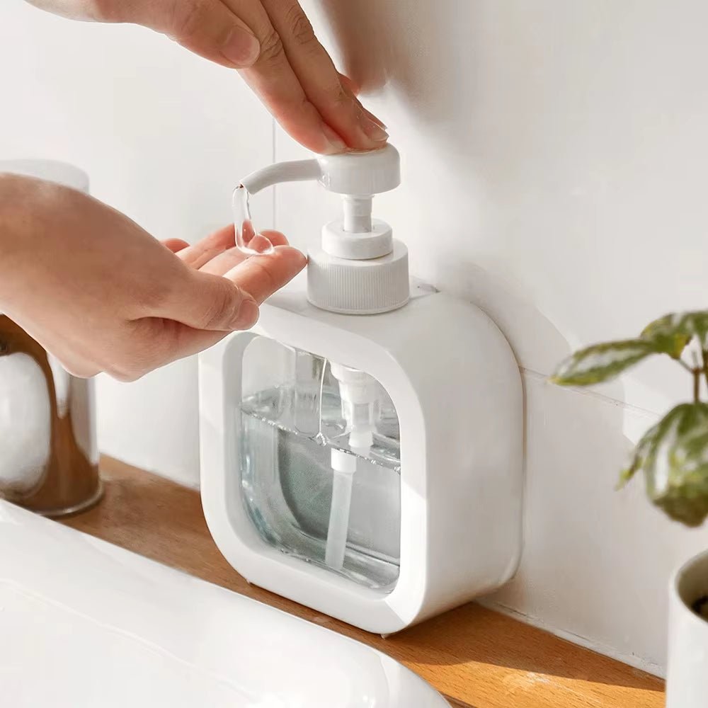 minimalist transparent soap dispenser for bathroom

ergonomic pump bottle for kitchen sink

300ml modern soap dispenser with pump

stylish refillable hand soap bottle

aesthetic soap dispenser for liquid soap and shampoo

square wall-mounted soap pump

multipurpose soap bottle for shower and sink

plastic-free design soap dispenser

eco-friendly hand soap dispenser for daily use