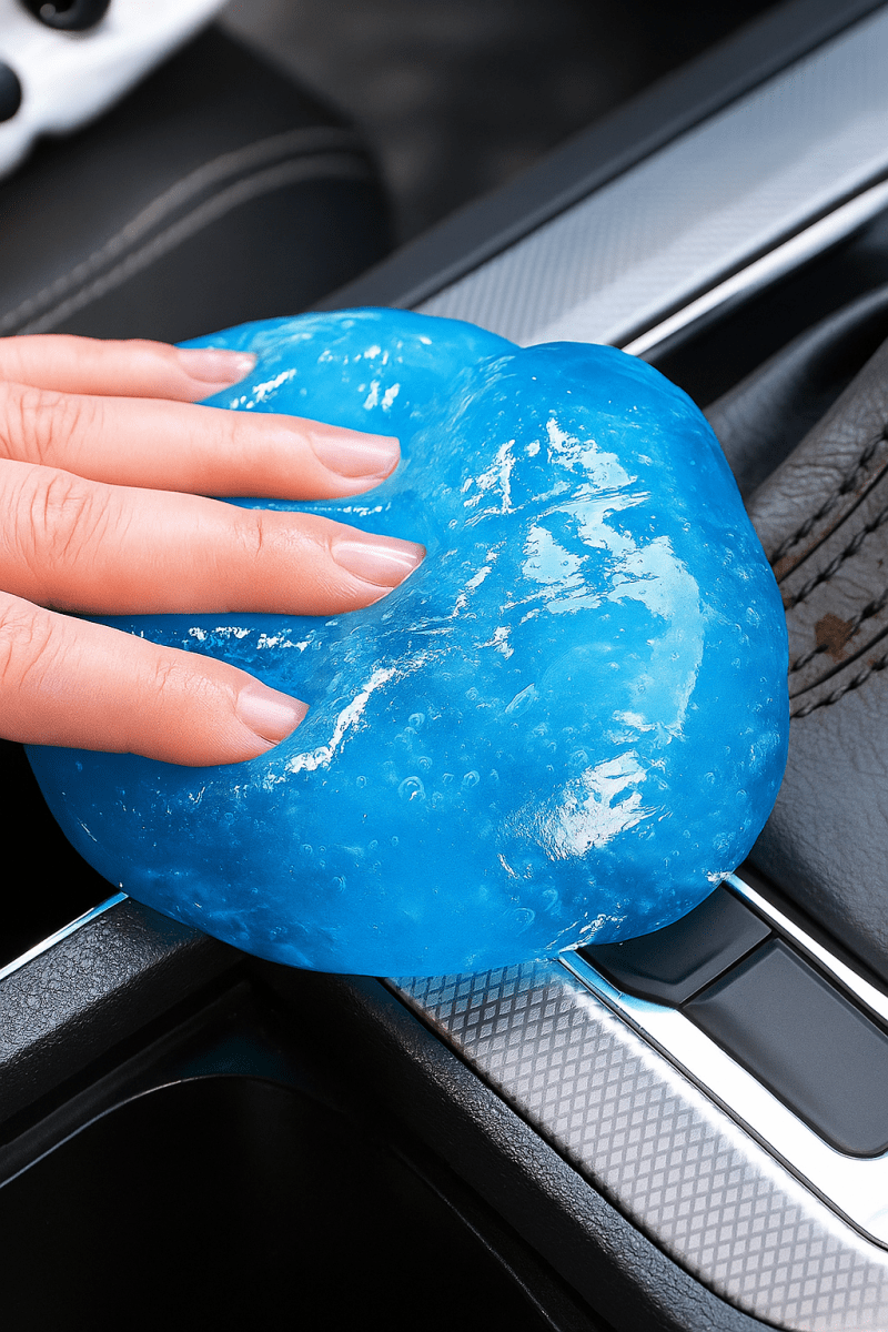 DustGel™ - Gel nettoyant anti - poussière pour voiture, clavier, grilles et recoins inaccessibles - FaciliCasa