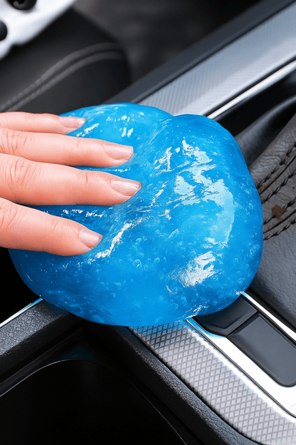 DustGel™ - Gel nettoyant anti - poussière pour voiture, clavier, grilles et recoins inaccessibles - FaciliCasa