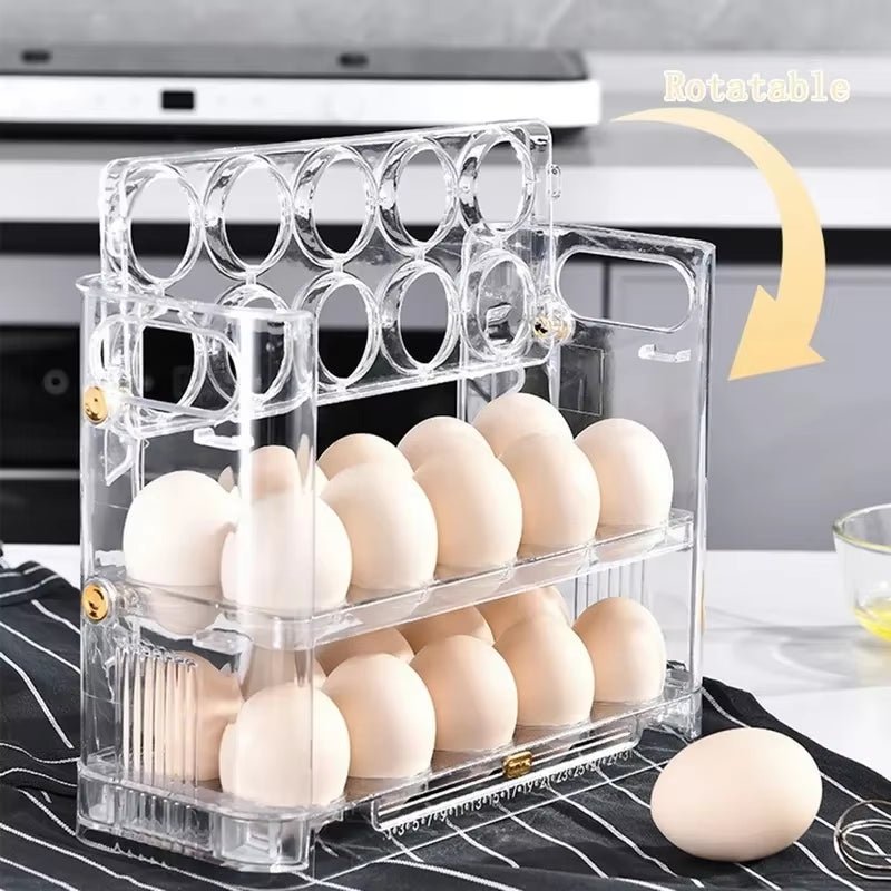 🥚 EggMaster™ - Le distributeur d’œufs intelligent, pratique et gain de place pour votre frigo - FaciliCasa