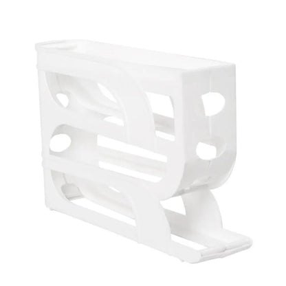 🥚 EggRoller™ - Rangez vos œufs intelligemment et sans effort Support à œufs automatique 3/4 couches – Organisation cuisine gain de place, design coulissant, stockage grande capacité - FaciliCasa