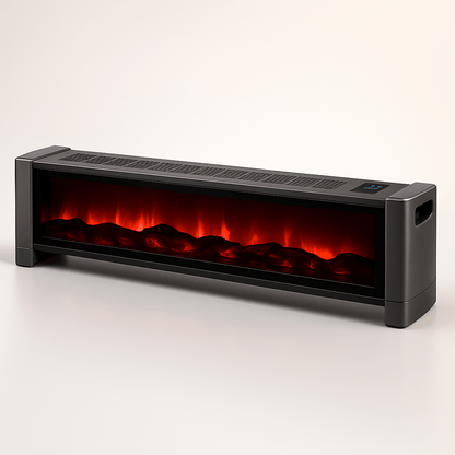 🔥 FireGlow™ - Cheminée Électrique 3D à Effet Flamme – Chauffe instantanément et transforme l’ambiance - FaciliCasa