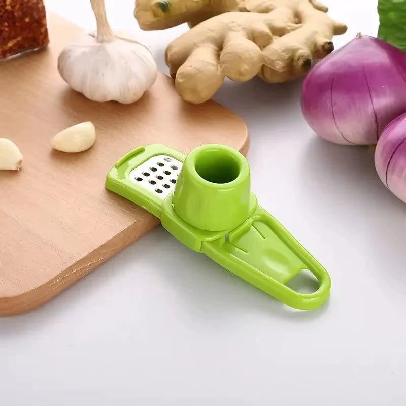GarlicTwist™ - Râpe à ail ergonomique et rapide pour une cuisine sans effort - FaciliCasa