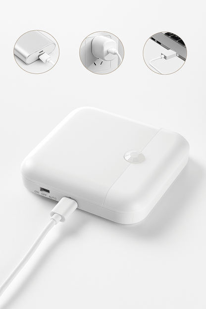 🔥 GlowLite™ - Veilleuse LED à capteur de mouvement rechargeable, lumière intelligente pour couloir, escalier et placards - FaciliCasa