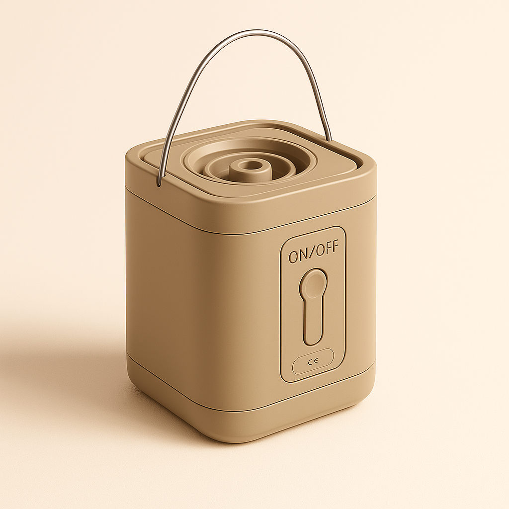 PACOONE Wireless Inflation Pump Portable Outdoor Mini Air Compressor Air Cushion Bed Swim Ring Multi Function Air Pump