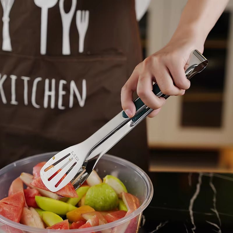 GripChef Pro™ – Pince Multifonction Antidérapante en Acier Inoxydable pour Barbecue & Cuisine - FaciliCasa