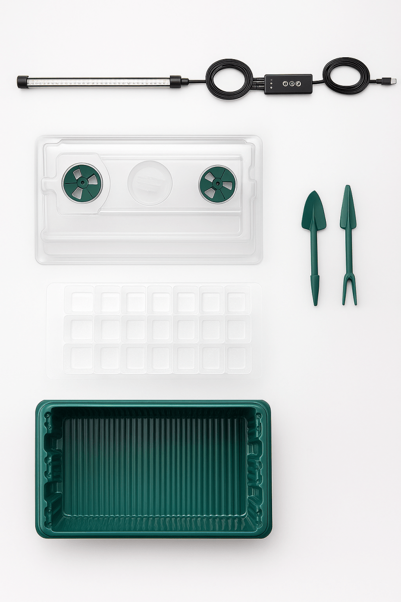 GrowSmart™ - Kit de Germination LED Complet pour Semis Rapides et Réussis - FaciliCasa
