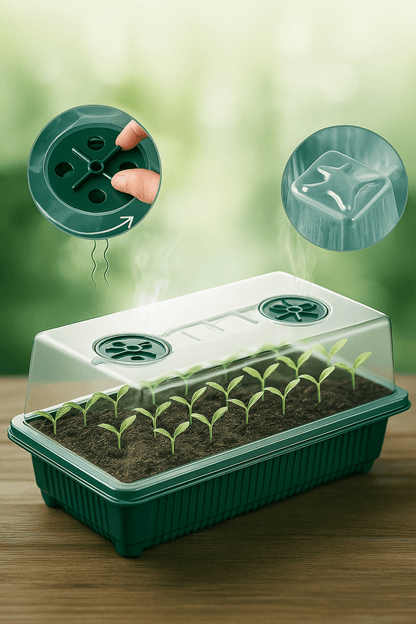 GrowSmart™ - Kit de Germination LED Complet pour Semis Rapides et Réussis - FaciliCasa