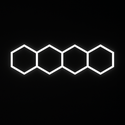 🔥 HexaLumen™ - Éclairage LED alvéolaire design pour garage, salle de sport et shop moderne - FaciliCasa