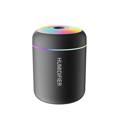 🏷️ Humilight™ – Mini Humidificateur USB 180ml avec LED arc - en - ciel pour une ambiance zen à la maison ou au bureau - FaciliCasa