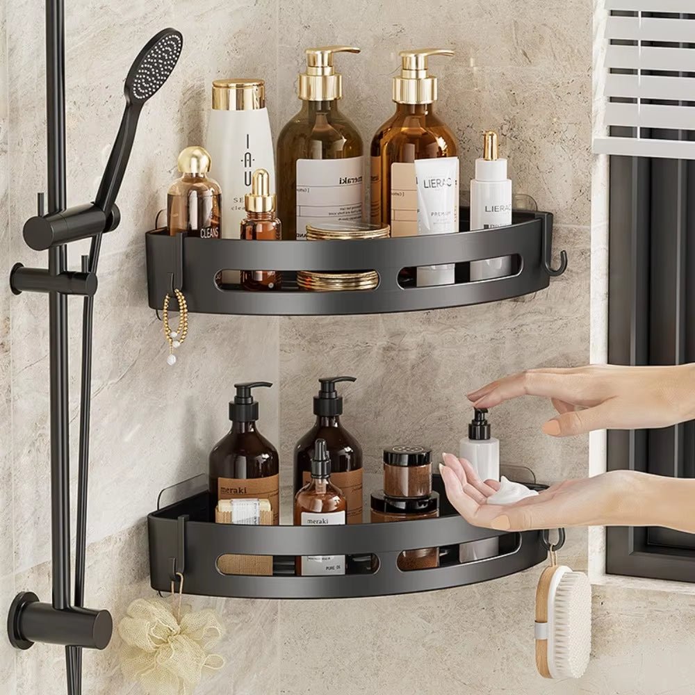 HydroCaddy™ - L’étagère de douche sans perçage ultra - résistante pour une salle de bain 100% organisée - FaciliCasa