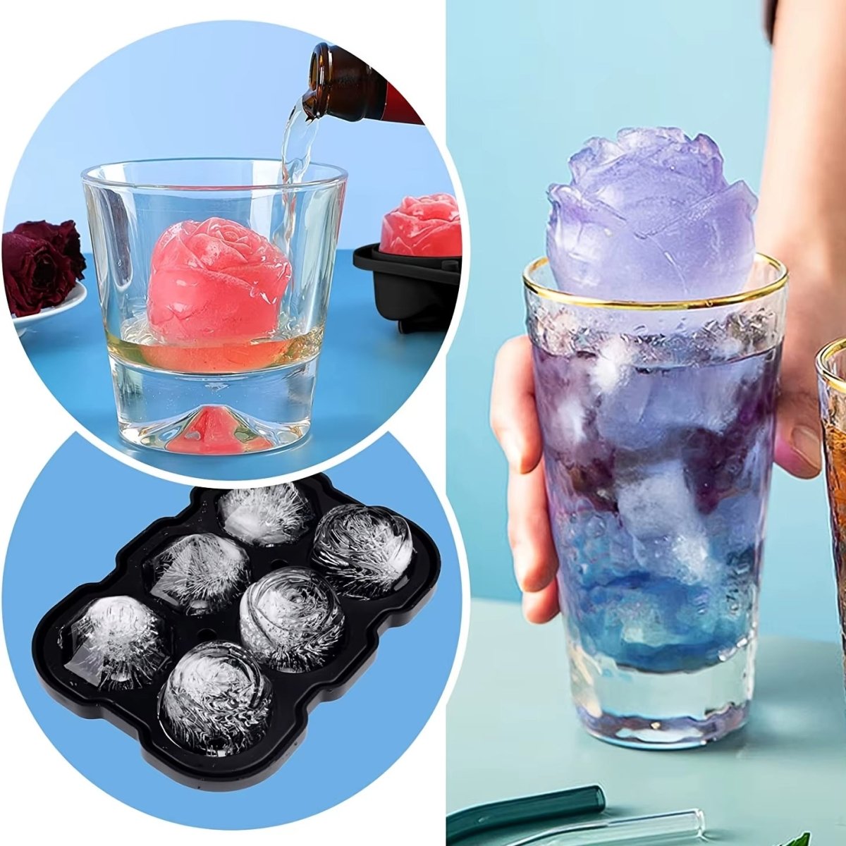 🧊 IceCrafter™ - Le moule à glaçons design pour des cocktails qui claquent - FaciliCasa