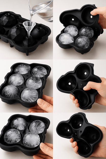 🧊 IceCrafter™ - Le moule à glaçons design pour des cocktails qui claquent - FaciliCasa