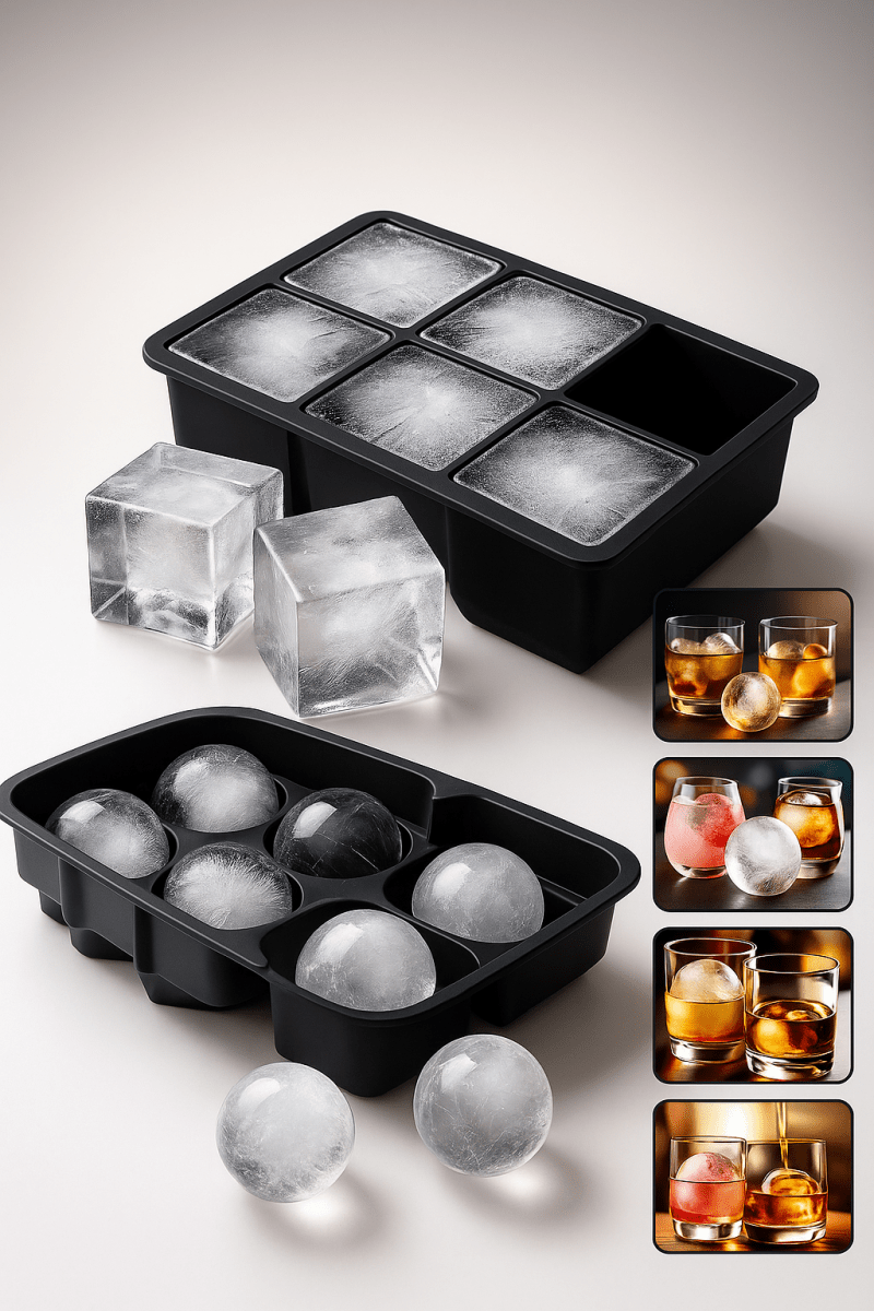 🧊 IceCrafter™ - Le moule à glaçons design pour des cocktails qui claquent - FaciliCasa