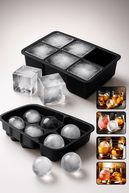 🧊 IceCrafter™ - Le moule à glaçons design pour des cocktails qui claquent - FaciliCasa