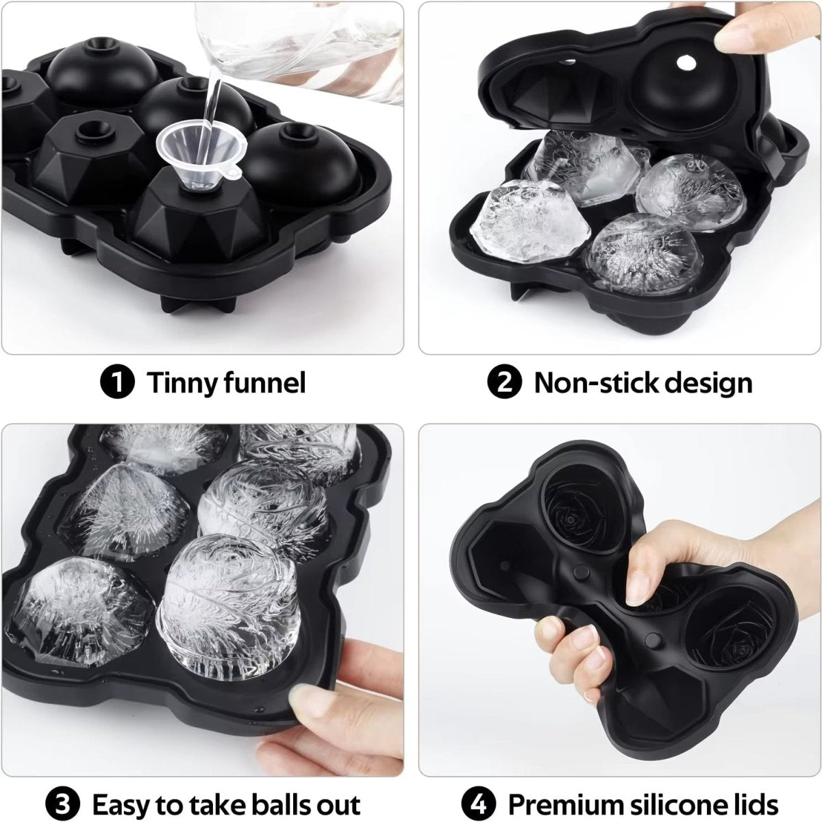 🧊 IceCrafter™ - Le moule à glaçons design pour des cocktails qui claquent - FaciliCasa