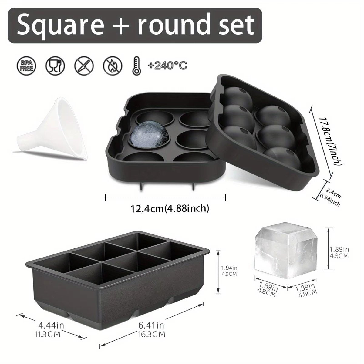 🧊 IceCrafter™ - Le moule à glaçons design pour des cocktails qui claquent - FaciliCasa