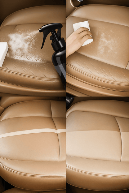 InteriorClean™ S21 - Spray nettoyant intérieur voiture sans eau pour cuir, tissu, plafond et tableau de bord - FaciliCasa