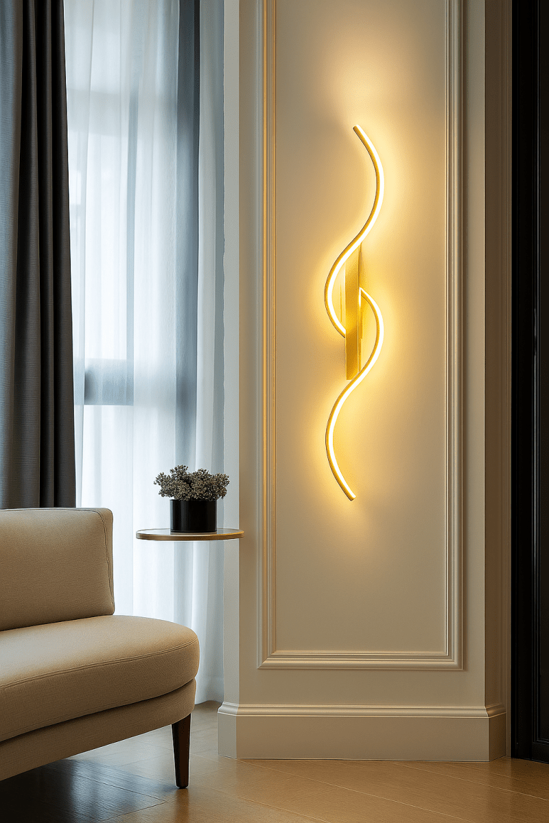 🔥 LumiWave™ - Applique Murale LED Design Ondulé - L’élégance moderne qui transforme vos murs - FaciliCasa