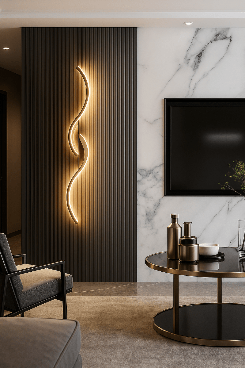 🔥 LumiWave™ - Applique Murale LED Design Ondulé - L’élégance moderne qui transforme vos murs - FaciliCasa