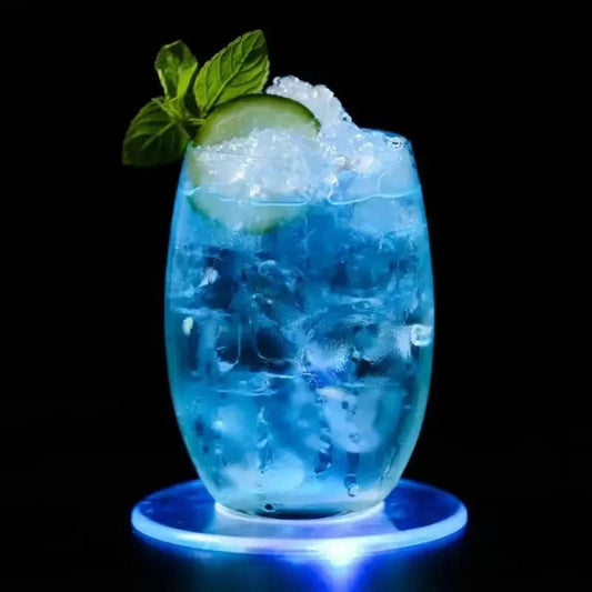 🔥 LumoCoaster™ – Sous - verre LED lumineux pour des soirées qui brillent de mille feux ! - FaciliCasa