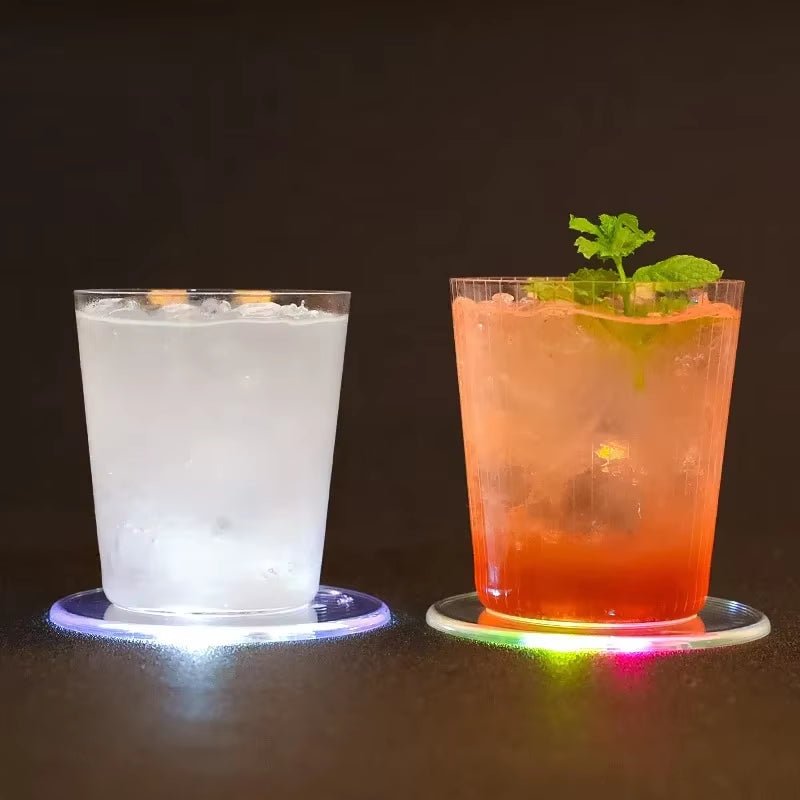 🔥 LumoCoaster™ – Sous - verre LED lumineux pour des soirées qui brillent de mille feux ! - FaciliCasa