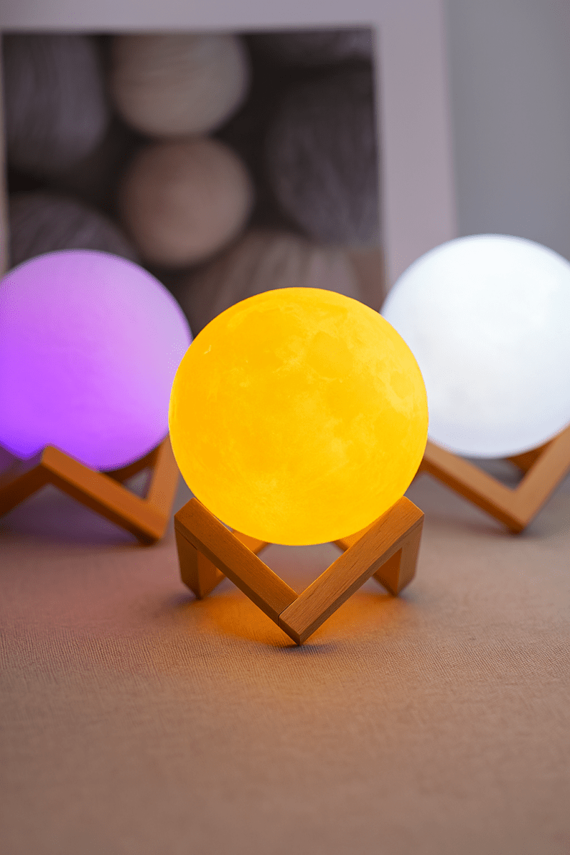 🌕 LunaGlow™ – Veilleuse lune 3D LED – Une touche magique pour vos nuits - FaciliCasa