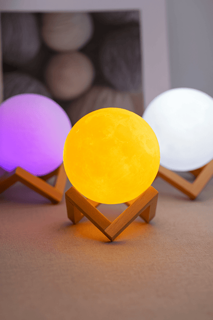 🌕 LunaGlow™ – Veilleuse lune 3D LED – Une touche magique pour vos nuits - FaciliCasa
