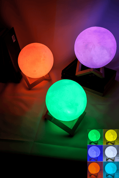 🌕 LunaGlow™ – Veilleuse lune 3D LED – Une touche magique pour vos nuits - FaciliCasa