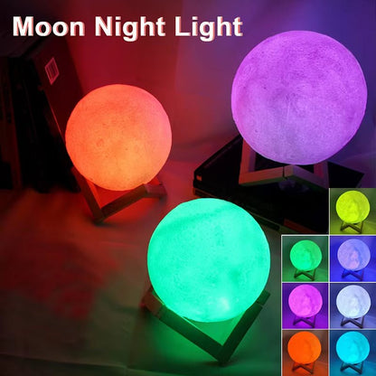 🌕 LunaGlow™ – Veilleuse lune 3D LED – Une touche magique pour vos nuits - FaciliCasa