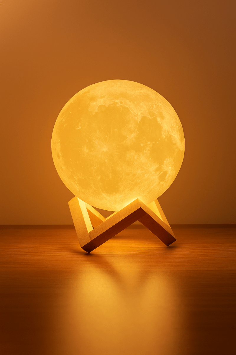 🌕 LunaGlow™ – Veilleuse lune 3D LED – Une touche magique pour vos nuits - FaciliCasa