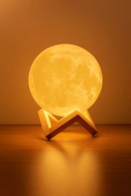 🌕 LunaGlow™ – Veilleuse lune 3D LED – Une touche magique pour vos nuits - FaciliCasa