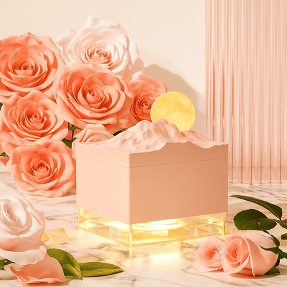 LuneZen™ – Humidificateur LED & Diffuseur d’Arômes pour une Ambiance Relaxante à la Maison - FaciliCasa