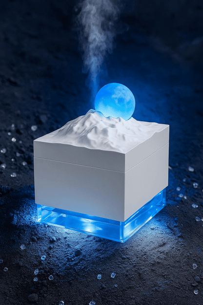 LuneZen™ – Humidificateur LED & Diffuseur d’Arômes pour une Ambiance Relaxante à la Maison - FaciliCasa