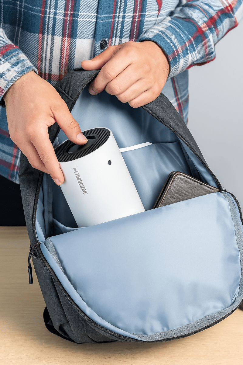 Magcubic HY300 Pro – Mini Projecteur 4K Android WiFi6 & Bluetooth | Home Cinéma Ultra - Compact et Puissant - FaciliCasa