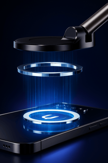 MagnetoGrip™ - Support Téléphone Voiture 360° Ultra - Fixation & Polyvalence Totale - FaciliCasa