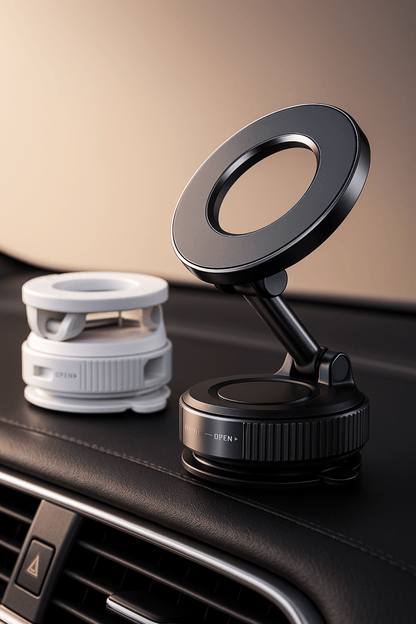 MagnetoGrip™ - Support Téléphone Voiture 360° Ultra - Fixation & Polyvalence Totale - FaciliCasa