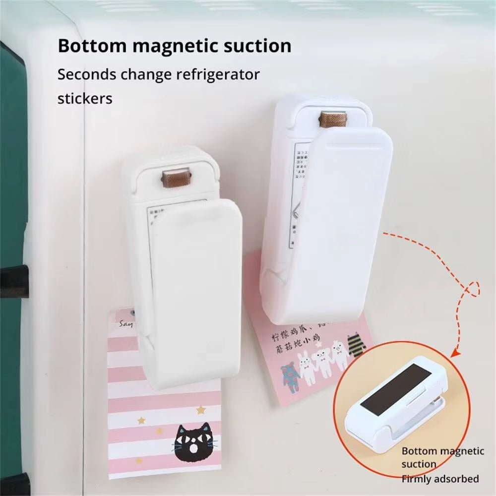 Mini Scelleuse Portable™ – Fermez vos sachets en 1 seconde, sans gaspillage ! - FaciliCasa